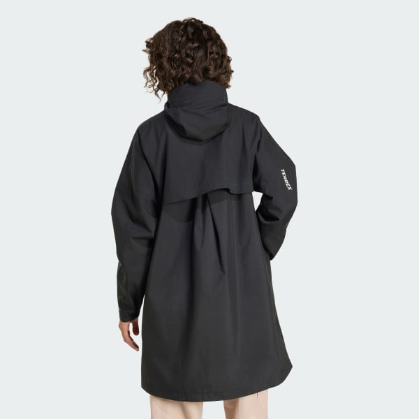 Μαύρο Terrex Multi 2 Layer CLIMAPROOF Rain Parka Jacket