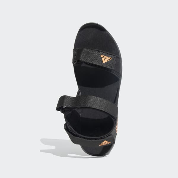 Black MECHAN SANDALS