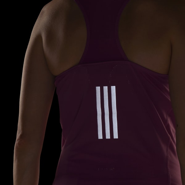 Violeta Playera sin Mangas de Running Own the Run GY327