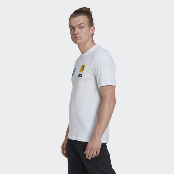 Blanco Camiseta adidas x LEGO® Fútbol Estampada ZF135