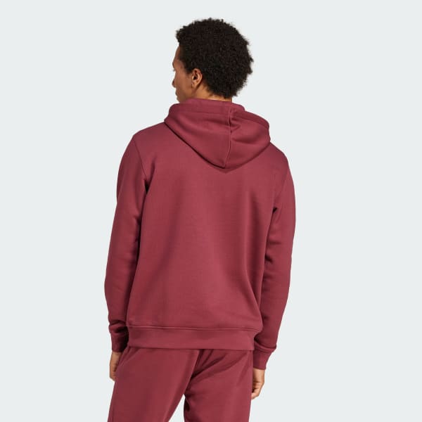 Burgendur Trefoil Essentials Hettegenser