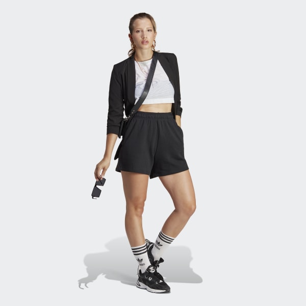 Essentials+ Shorts Switzerland | adidas Hemp Made - Schwarz adidas with