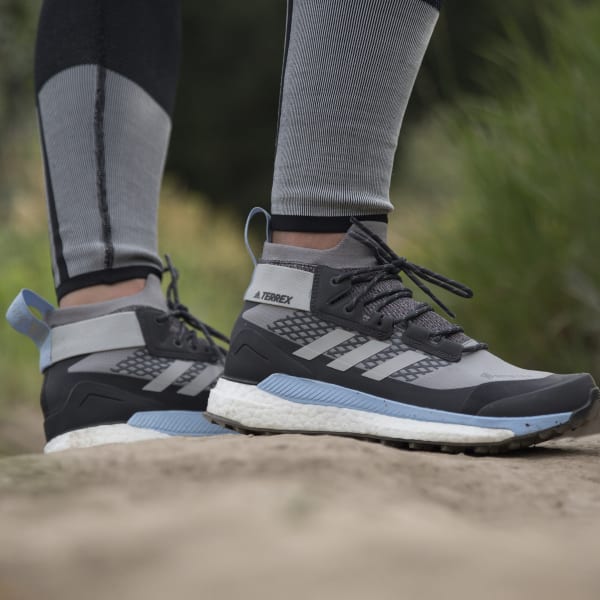 adidas Terrex Free Hiker GTX Hiking Shoes - Grey | adidas US