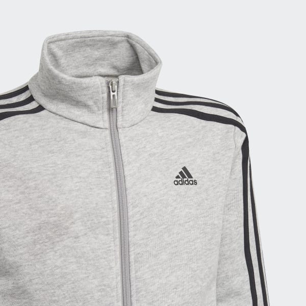 Adidas fitted tracksuit hotsell