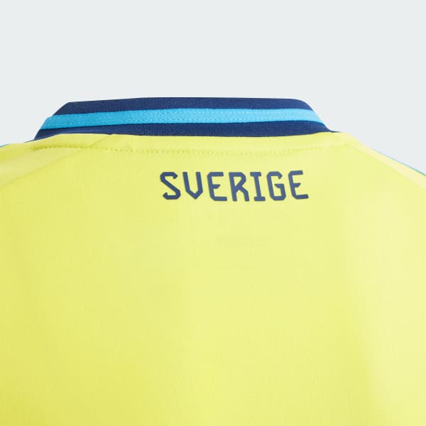 Gelb Schweden 24 Heimtrikot