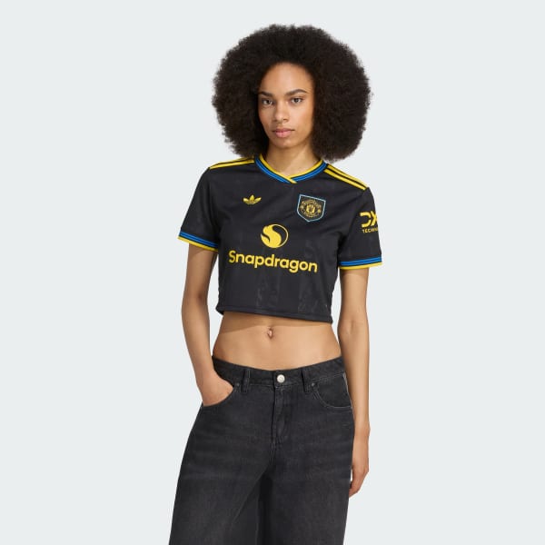 Preto Camisola Curta do Terceiro Equipamento 25/26 do Manchester United FC