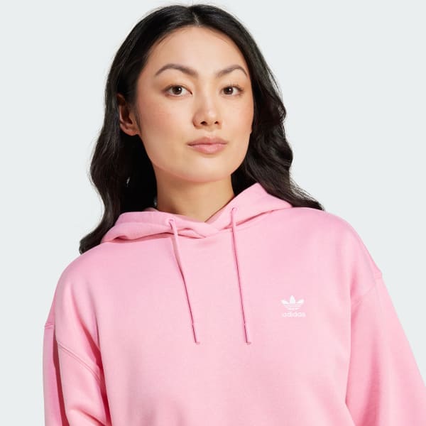 Trefoil Cropped Hoodie