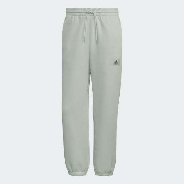 Groen Essentials FeelVivid Cotton fleece Straight Leg Joggingbroek HY636