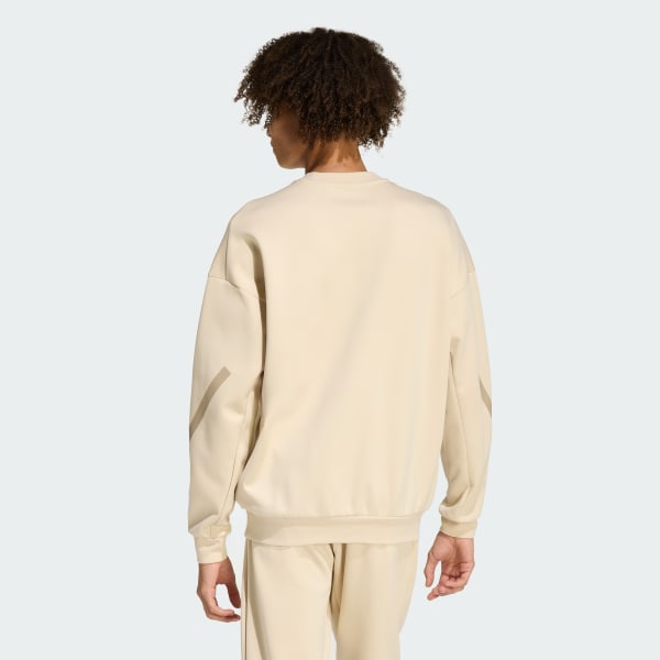 Beige New adidas Z.N.E. Sweatshirt