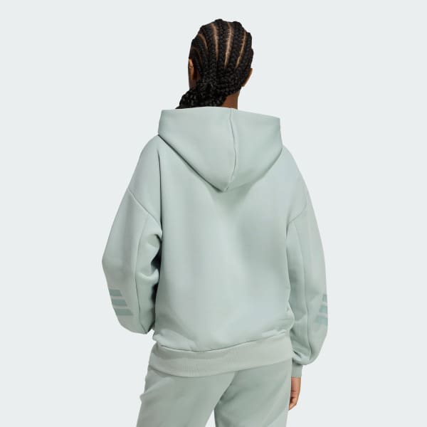 Green Future Icons 3-Stripes Hoodie