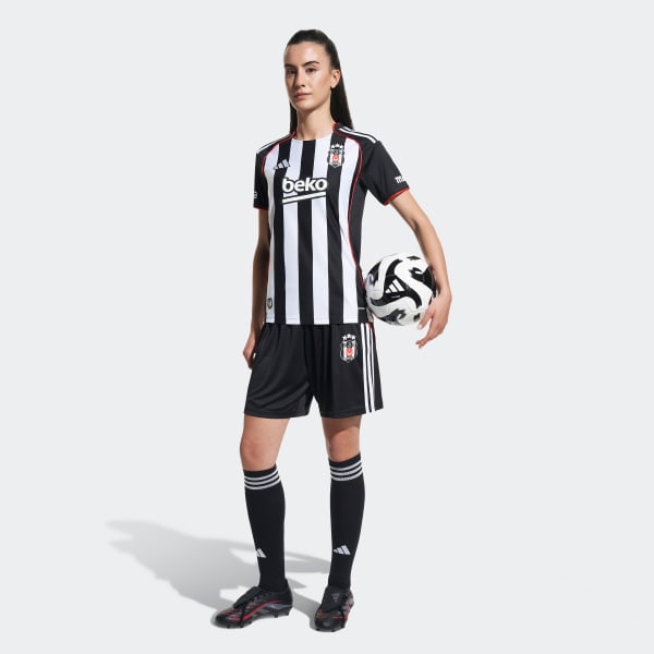 Black Beşiktaş 25/26 Away Jersey Woman