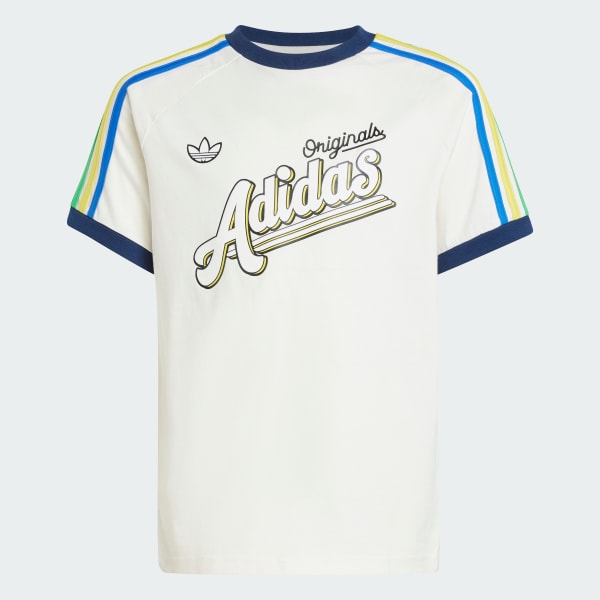 Blanco Camiseta 3 Rayas
