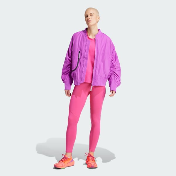 Pink adidas by Stella McCartney TrueStrength Medium-Support Bra