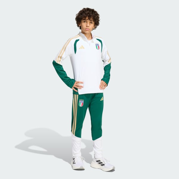 White Italy 26 Tiro Kids Training Top