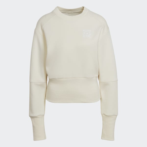 Branco adidas x Karlie Kloss Crew Sweatshirt DJ407