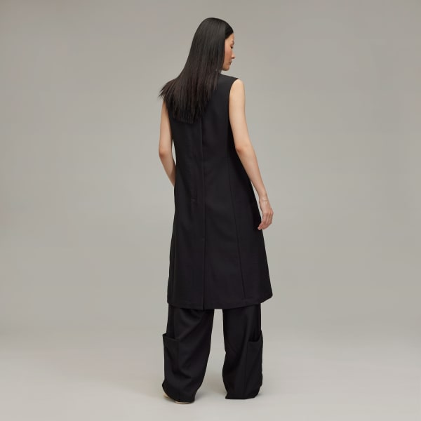 Siyah Y-3 Sport Uniform Özel Dikim Yelek