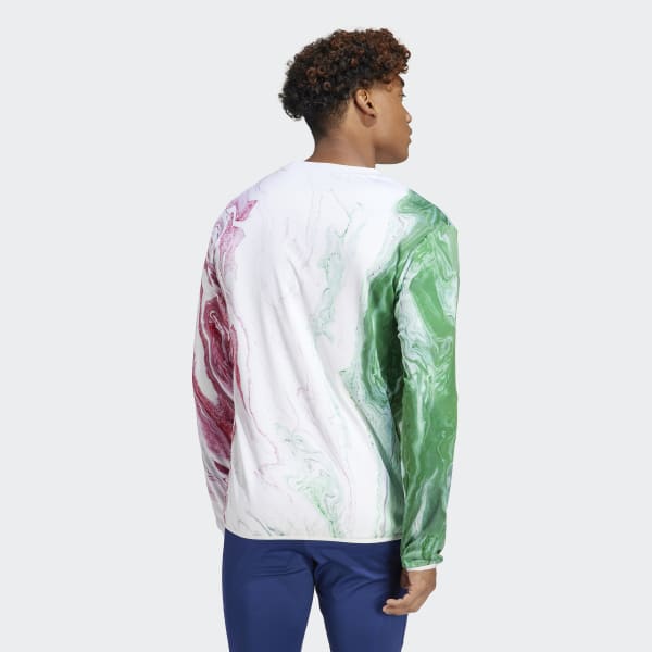 Green Italy Pre-Match Warm Top