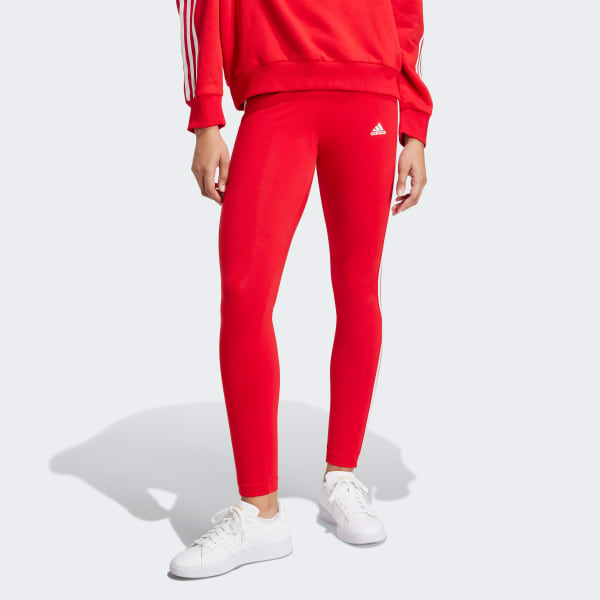Vermelho LEGGING LOUNGEWEAR Essentials Três Listras