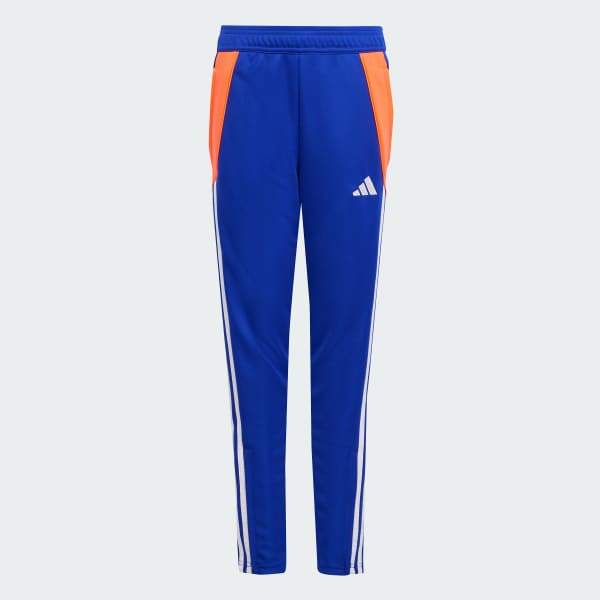 adidas Tiro 24 Slim Training Tracksuit Bottoms Kids Blue adidas UK