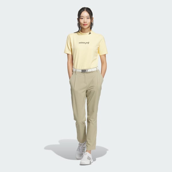 สีส้ม เสื้อแขนสั้นคอสูง CLIMACOOL