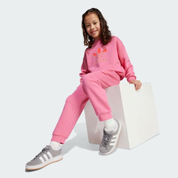 Pink Crew Set Kids