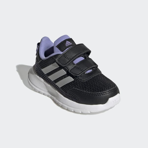 adidas tensaur trainers black