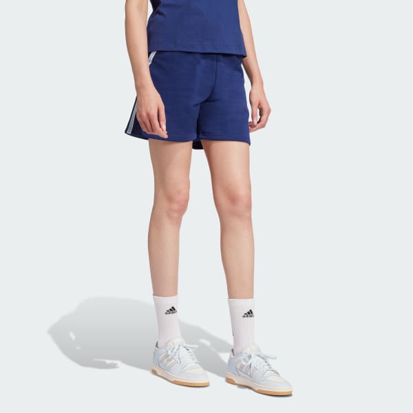 Azul Shorts de Felpa Francesa Essentials Color Pop