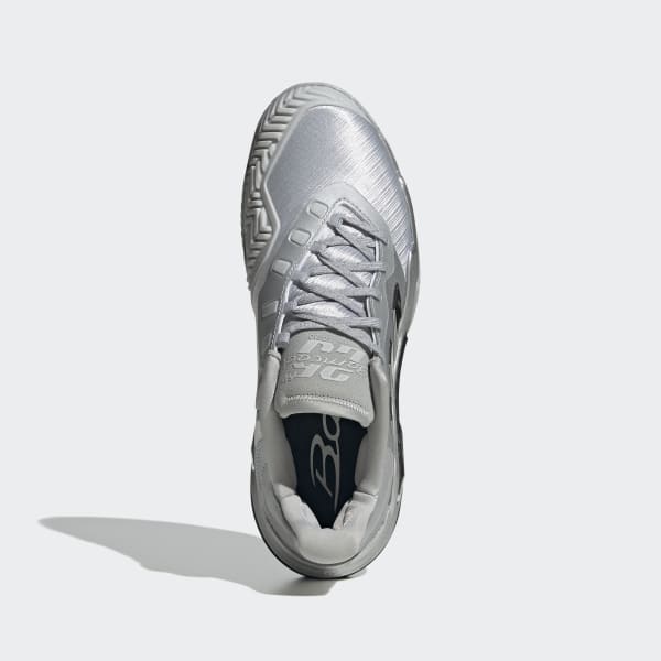 adidas Barricade 13 Silver Edition Tennis Shoes - Silver | Free