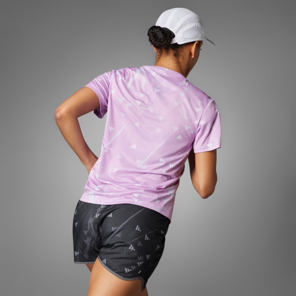 Violeta Playera Run It Brand Love
