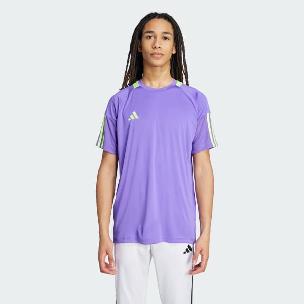 Purple Sereno AEROREADY 3-Stripes T-Shirt