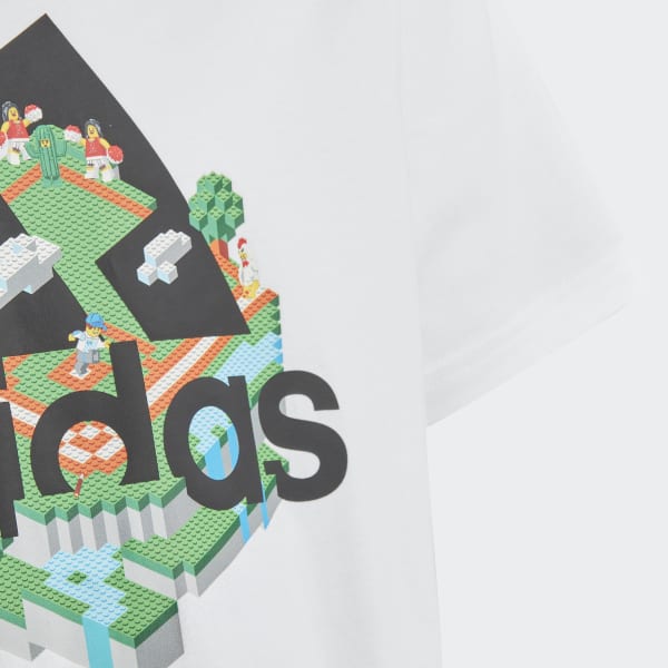 Blanc T-shirt graphique adidas x LEGO®