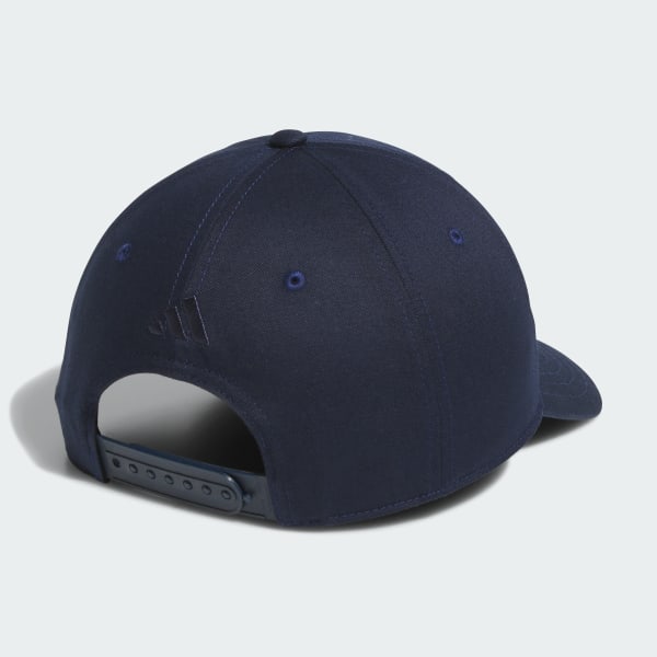 ブルー 【ゴルフ】コットン サークルパッチ キャップ