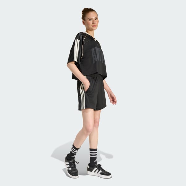 Negro SHORTS STADIUM DE MALLA