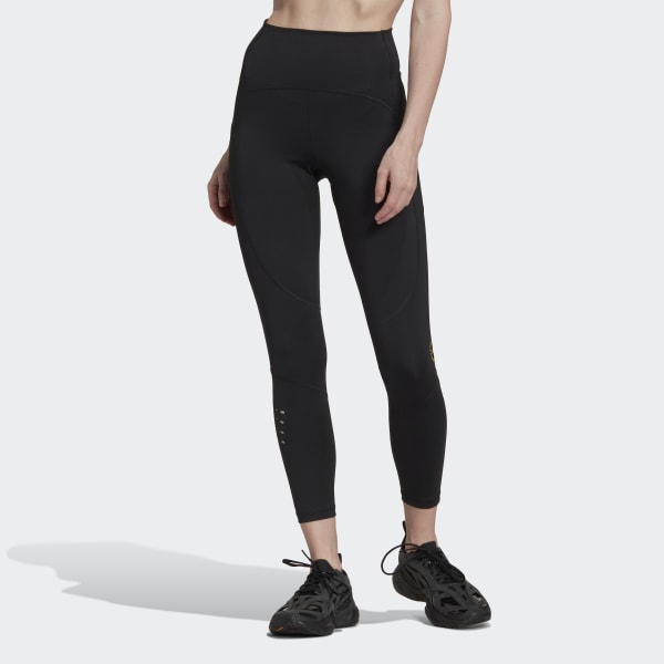 Svart adidas by Stella McCartney TruePurpose Training 7/8 Leggings