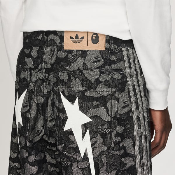 アディダス シャーク デニム ジョーツ BAPE - ブラック | アディダス