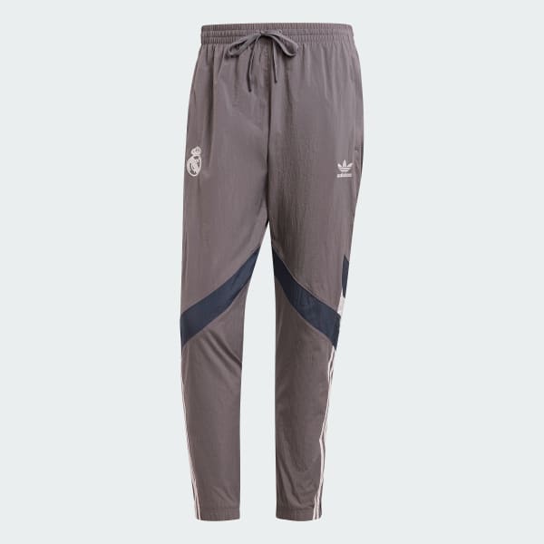 adidas Real Madrid Originals Track Pants Brown adidas Thailand