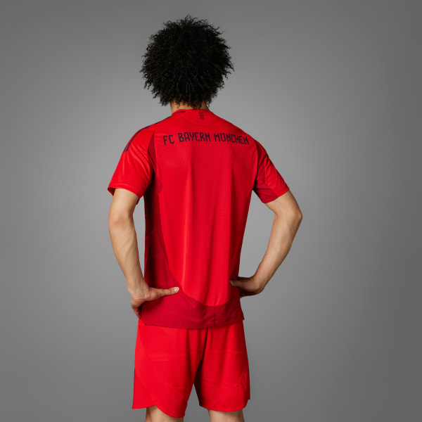 rood FC Bayern München 24/25 Authentiek Thuisshirt