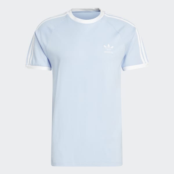 Blau adicolor Classics 3-Streifen T-Shirt