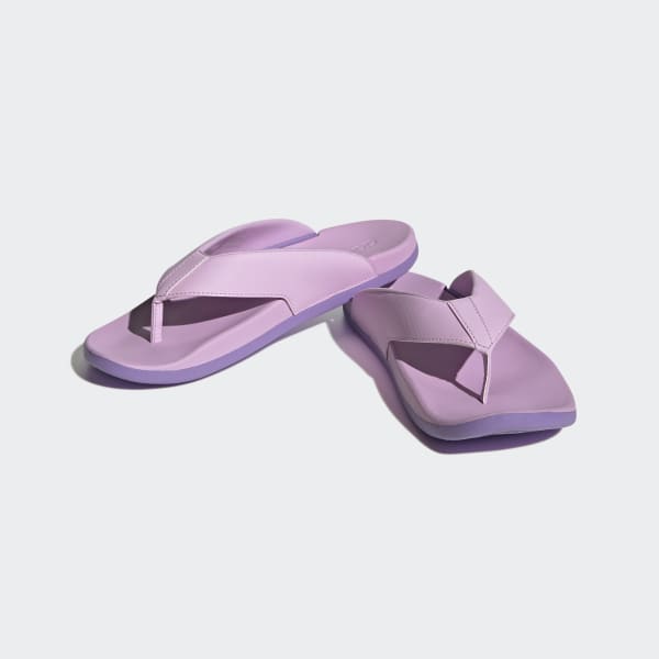 Μωβ Adilette Comfort Flip-Flops