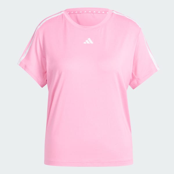 Rosa Camiseta AEROREADY Train Essentials 3-Stripes