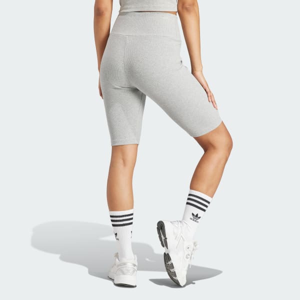 adidas Adicolor Essentials Short Leggings - Grey | Women's Lifestyle |  adidas US