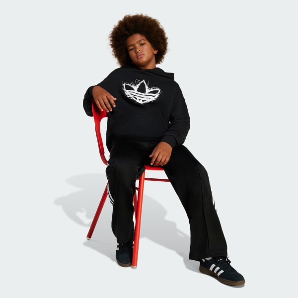 Black Loose Hoodie Kids