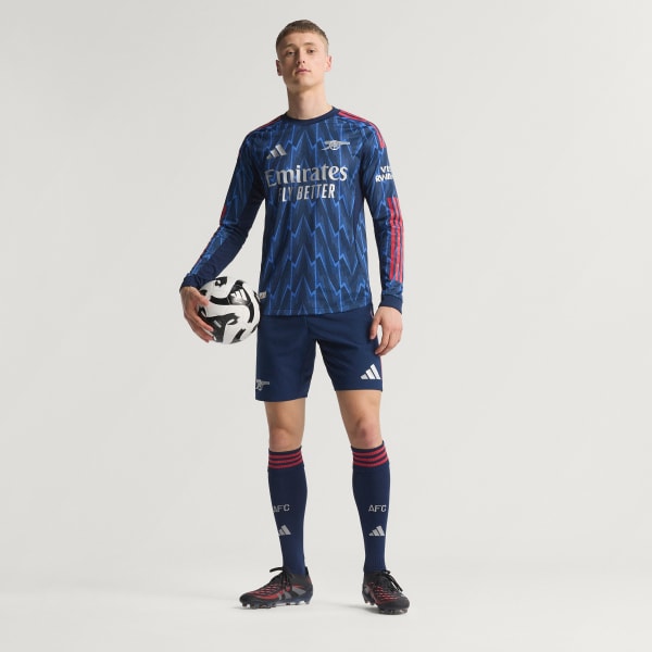 Arsenal 25/26 Long Sleeve Away Authentic Jersey