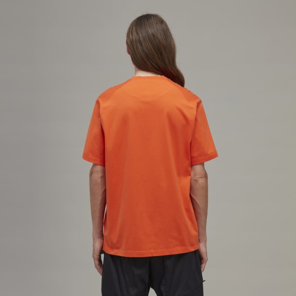 Orange Y-3 Classic Chest Logo T-shirt HBO64