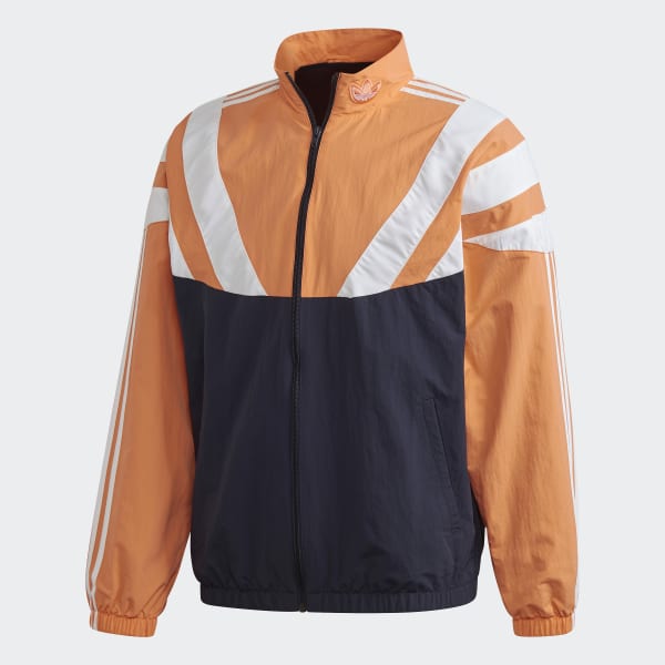 veste adidas bleu orange