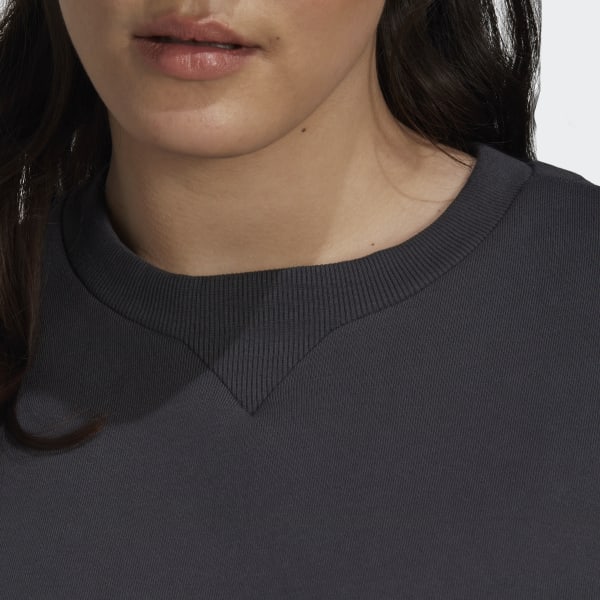 Cinzento Sweatshirt (Plus Size)