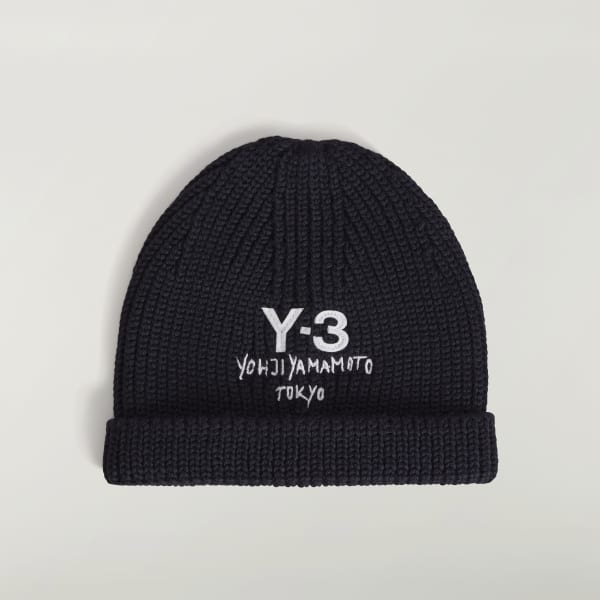 帽子 Y-3 BEANIE Black Palace Y-3 Skull Beanie Black/White Men's - FW22 - US