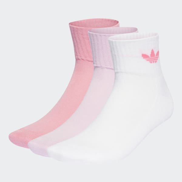 adidas Mid-Cut Crew Socken, 3 Paar - Weiß | adidas Deutschland