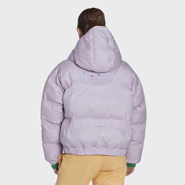 Fioletowy adidas by Stella McCartney Short Padded Winter Jacket