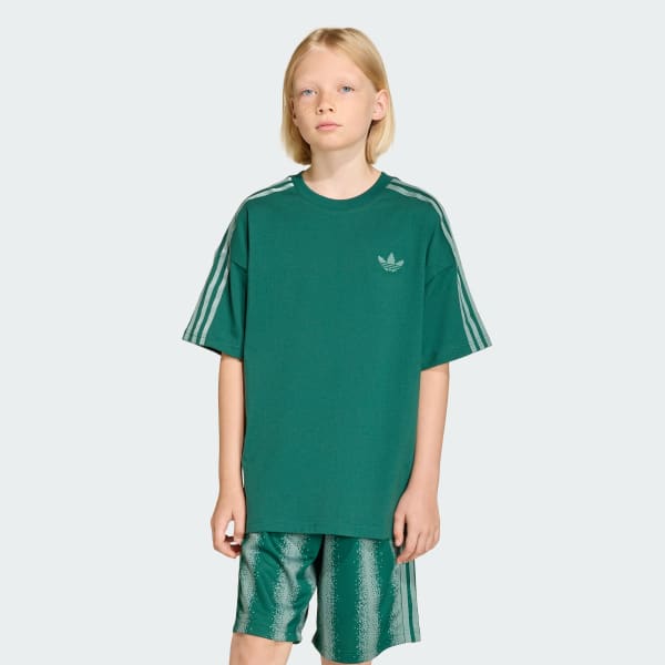 Verde T-SHIRT COM MANGA MORCEGO ADIDAS MINECRAFT